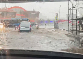 Москва уходит под воду из-за ливня